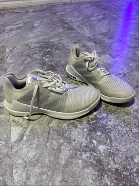 Adidas White Crazy Flight Volleyball Shoes